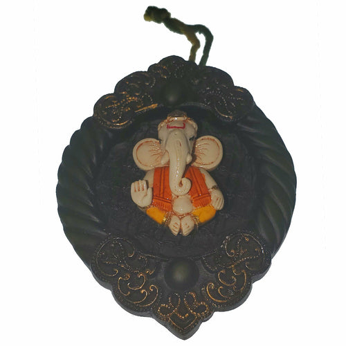 Ganesha Figurine Small Deity Ornament Hindu Blessing