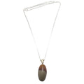 Shiva Lingam Necklace Creator Egg Sterling Silver