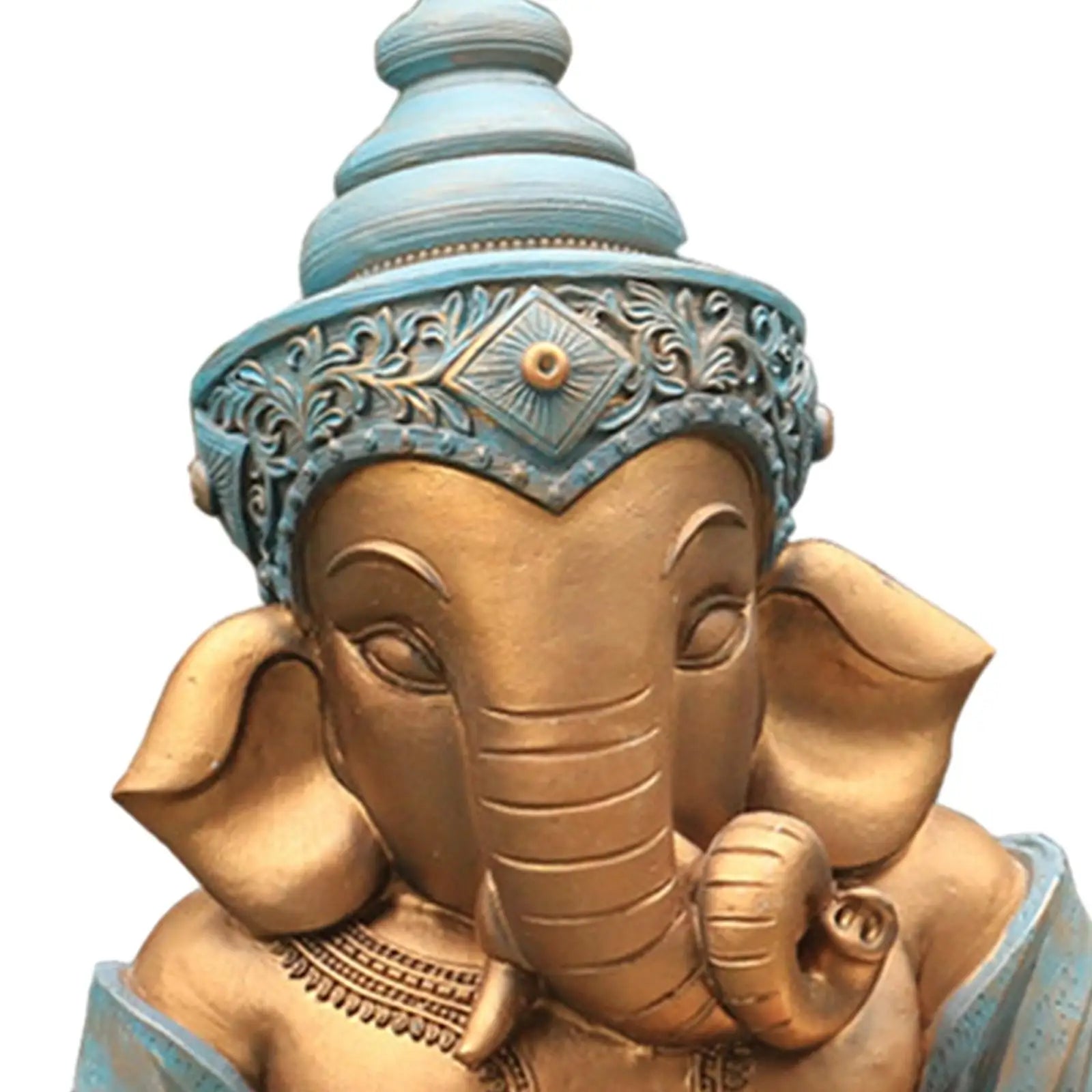 Lord Ganesha Resin Statue – Vaastu Decorative Sculpture for Home & Garden