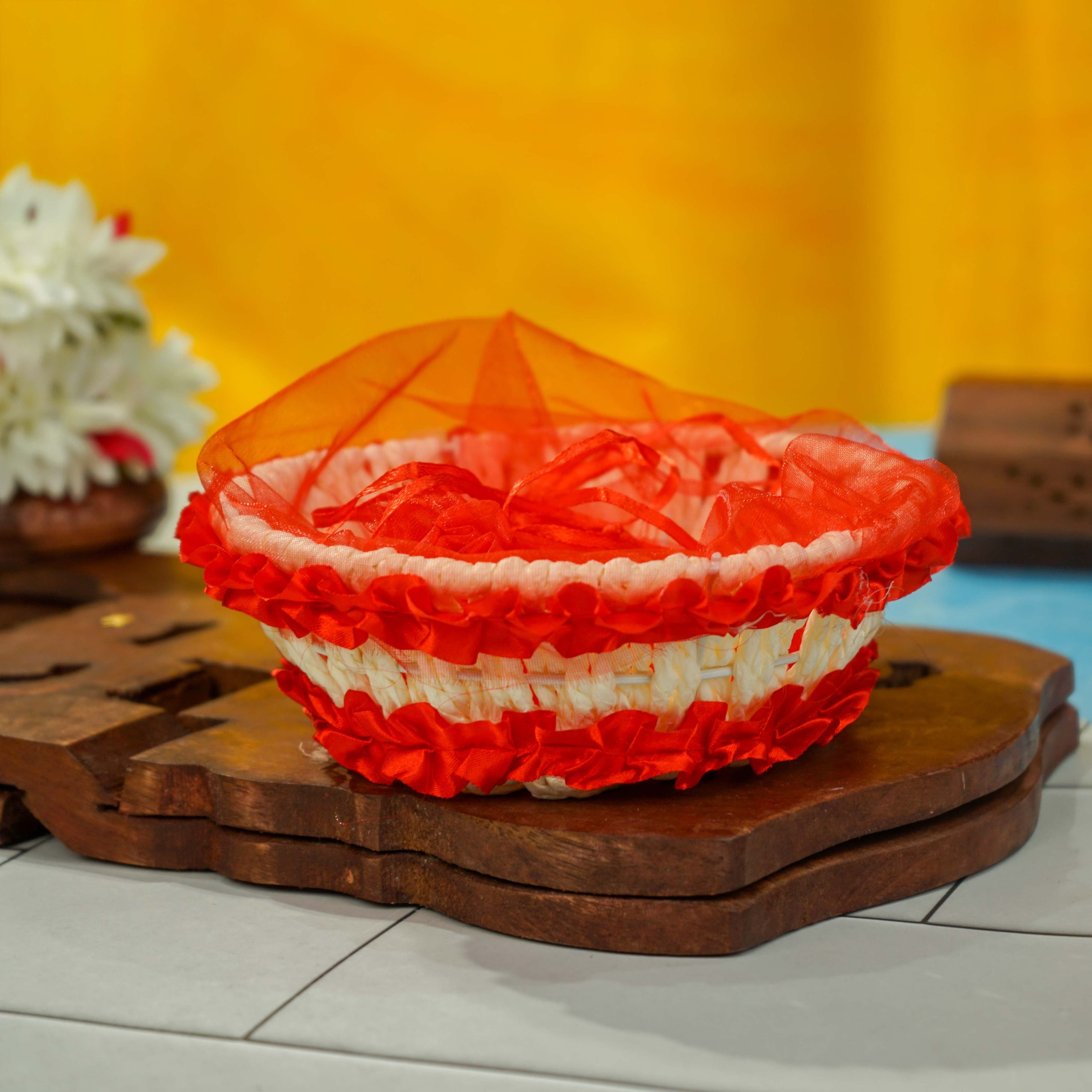 Sri Rudra Decorative Basket (SR 03070)