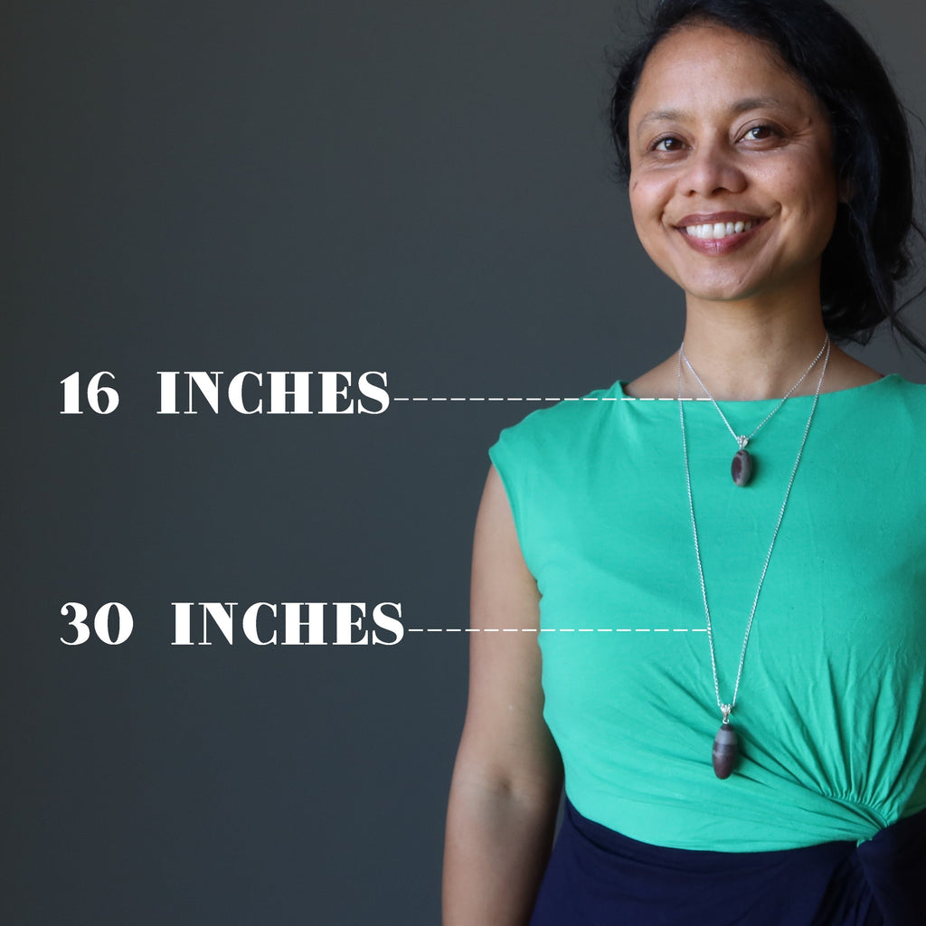 Shiva Lingam Necklace Creator Egg Sterling Silver